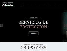 Tablet Screenshot of grupoases.com